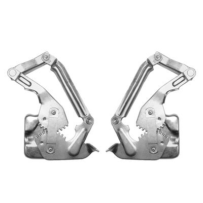 55-56 Chevrolet Passenger Car Hood Hinge, U.S. Made Polished Stainless Steel