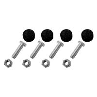 55-56 Chevrolet Passenger Car Hood Adjuster Set, 12 Pcs.