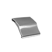 55-57 Chevrolet Passenger Car Exc. Convertible Windshield Connector Molding, Front, Upper, Center, Polished Stainless