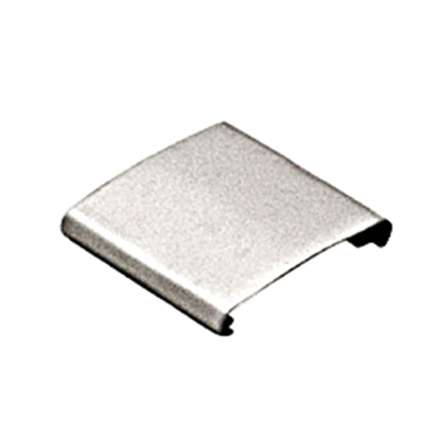 56-57 Chevrolet 4 Dr. Hardtop Rear Window Molding Connector, Lower Center, Polished Stainless Steel