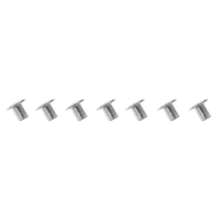 55-56 Chevrolet Passenger Car Grill Rivet Kit, Silver
