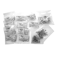 55-57 Chevrolet Bel-Air 2-Door Sedan Side Window Upper Molding Clip Set