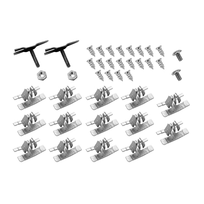 55-57 Chevrolet Bel-Air 2 & 4-Door Sedan Side Window Molding Clip Set