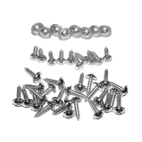 55 Chevrolet 2-Door H.T. Flipper & Quarter Window Roof Track Screw Set