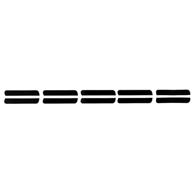 56 Chevrolet Nomad Upper Paint Divider Molding Decal Set, Black