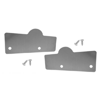 55-57 Chevrolet Nomad/Wagon Lower Tailgate Hinge Cover, Pair