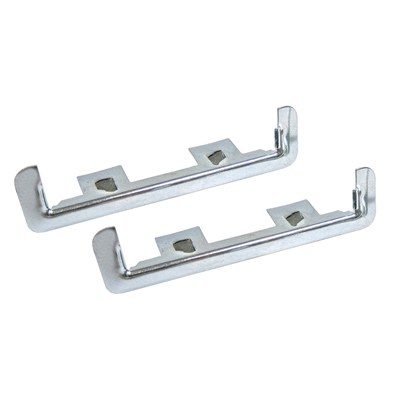 55-57 Chevrolet Nomad Lower Tailgate Hinge Trim, Pair