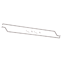 55-57 Chevrolet Wagon Lower Tailgate Handle to Latch Rods, Pair w/ Clips