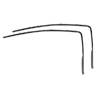 55-57 Chevrolet 2-Dr. Sedan Quarter Glass Run Channel, Pair