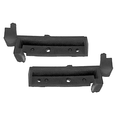 55-57 Chevrolet 2-Door Hardtop Front End Flipper Stops, Pair