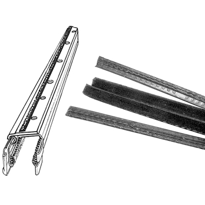 55-57 Chevrolet Flipper Relining Felt Strips, Kit