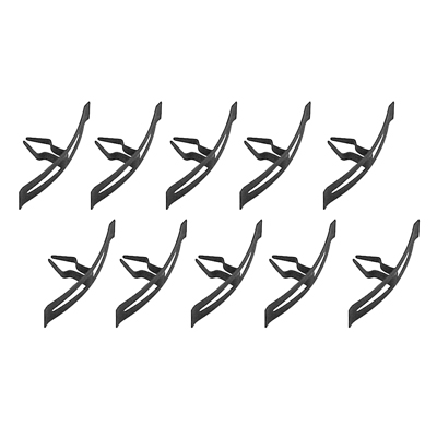 55-56 Chevrolet Full Size Hood To Cowl Seal Clips, Set