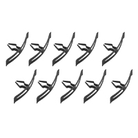 55-56 Chevrolet Full Size Hood To Cowl Seal Clips, Set