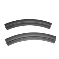 55-57 Chevrolet Full Size Upper Rear Wheel Housing Seals, Pair