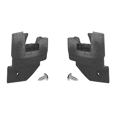 55-57 Chevrolet 2-Door Hardtop Rear Quarter Window U-Seals, Pair