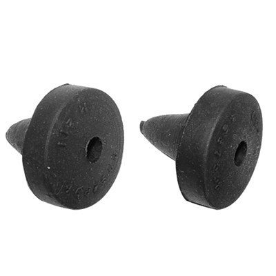 55-57 Chevrolet Full Size Upper Trunk Lid Bumpers, Pair