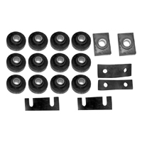 55-57 Chevrolet Passenger Car Sedan, Wagon & Sedan Delivery Body to Frame Mount Kit