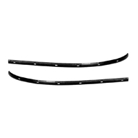 55-57 Chevrolet Convertible Top Header Strips, Pair
