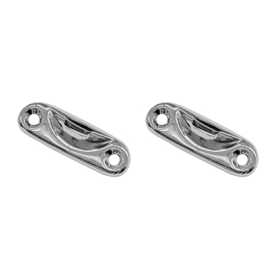 55-57 Chevrolet Convertible Top Hold Down Striker Plates, Pair