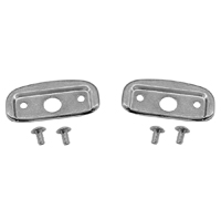 55-57 Chevrolet Convertible Top Latch Plate, Pair