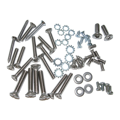 55-57 Chevrolet Convertible Windshield Frame Molding Screws Set