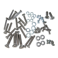 55-57 Chevrolet Convertible Windshield Frame Molding Screws Set