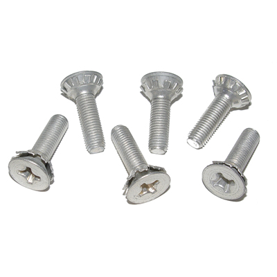 55-57 Chevrolet 4-Door Rear Door Hinge To Body Bolts Set