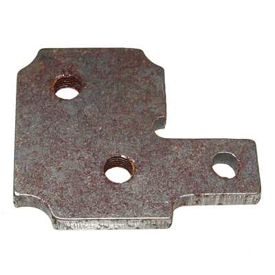 55 Chevrolet Full Size Door Hinge Backing Plates, Upper