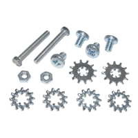 55-57 Chevrolet Convertible Quarter Glass Channel Screws, Set