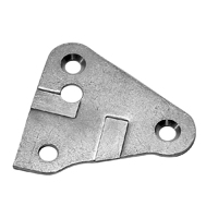 55-57 Chevrolet Convertible RH Rear Quarter Side Window Adjuster Plate