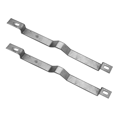 55-57 Chevrolet Nomad Sliding Glass Channel Support Brackets, Pair