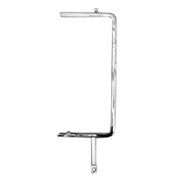 55-57 Chevrolet 2- or 4-Door Hardtop LH Vent Window Frame