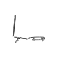 55-57 Chevrolet Convertible LH Quarter Window Glass Setting Channel