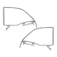 55-57 Chevrolet Convertible Upper & Lower Quarter Window Frame & Channel Set