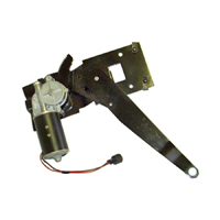 55-57 Chevrolet 2-Door Hardtop RH Quarter Window Regulator, For Power Windows