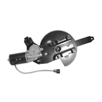 55-57 Chevrolet Convertible LH Quarter Window Regulator, For Power Windows