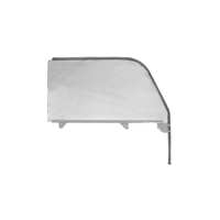 55-57 Chevrolet Nomad Clear Door Window Glass Assembly, RH