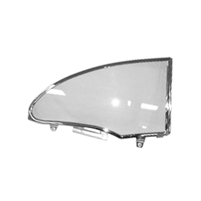 55-57 Chevrolet 2-Door Hardtop Quarter Window Glass Assembly, Tint,  LH