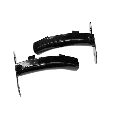 55-57 Chevrolet Steel Power Window Wire Conduits, Pair