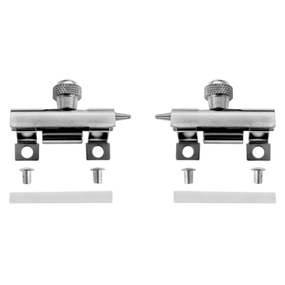 55-57 Chevrolet Full Size (41-48 Replacements) Vent Window Latches With Rivets, Pair
