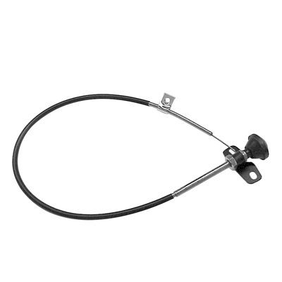 55 Chevrolet Full Size Fresh Air Control Cables with Knobs, Set