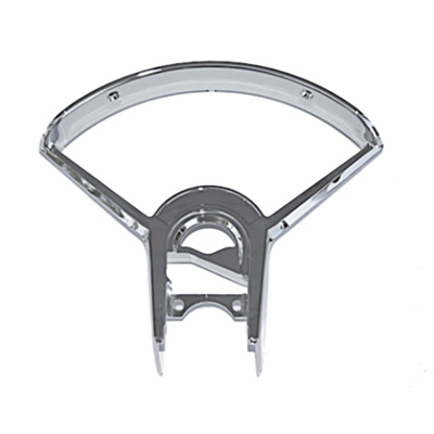 55-56 Chevrolet Full Size (w/ Standard Trans), Chrome Speedometer Dash Bezel