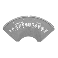 55-56 Chevrolet Full Size - Speedometer Lens