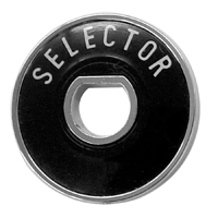 55-56 Chevrolet Full Size - Radio Dash Bezel, 