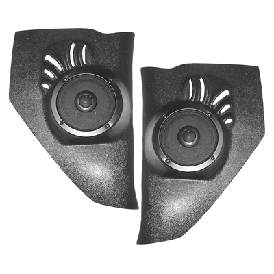 55-56 Chevrolet Full Size - Kick Panels With Speakers, Pair