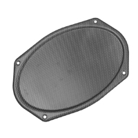 55-57 Chevrolet Package Tray Speaker Grill, Black