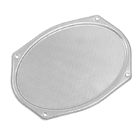 55-57 Chevrolet Full Size - Package Tray Speaker Grill, Chrome