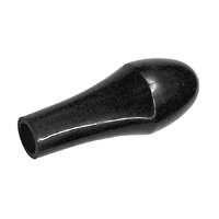 55-57 Chevrolet Column Shift Lever Knob, Black Plastic