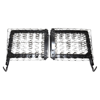 55-56 Chevrolet Full Size 2-Door Front Seat Backs, Pair