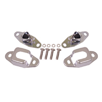 55-57 Chevrolet Nomad & Wagon Rear Seat Latch & Cover, Plain